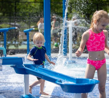Camping Veluwe met zwembad waterspraypark