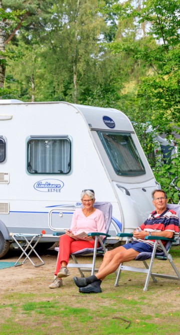 50 plus camping Veluwe kamperen