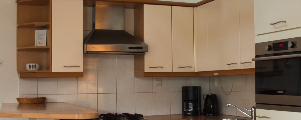 Camping en bungalowpark De Haeghehorst Ermelo - Bungalow Dopheide- keuken.jpeg