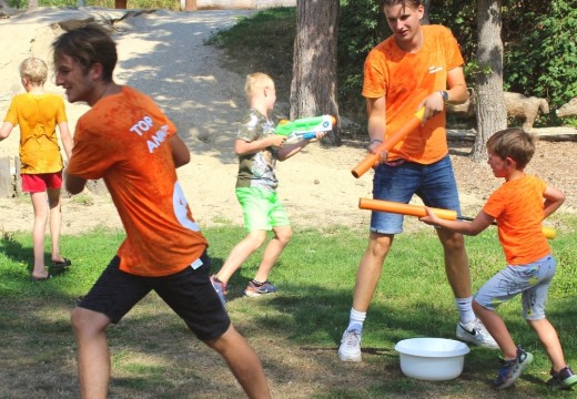 Animatie watergevecht